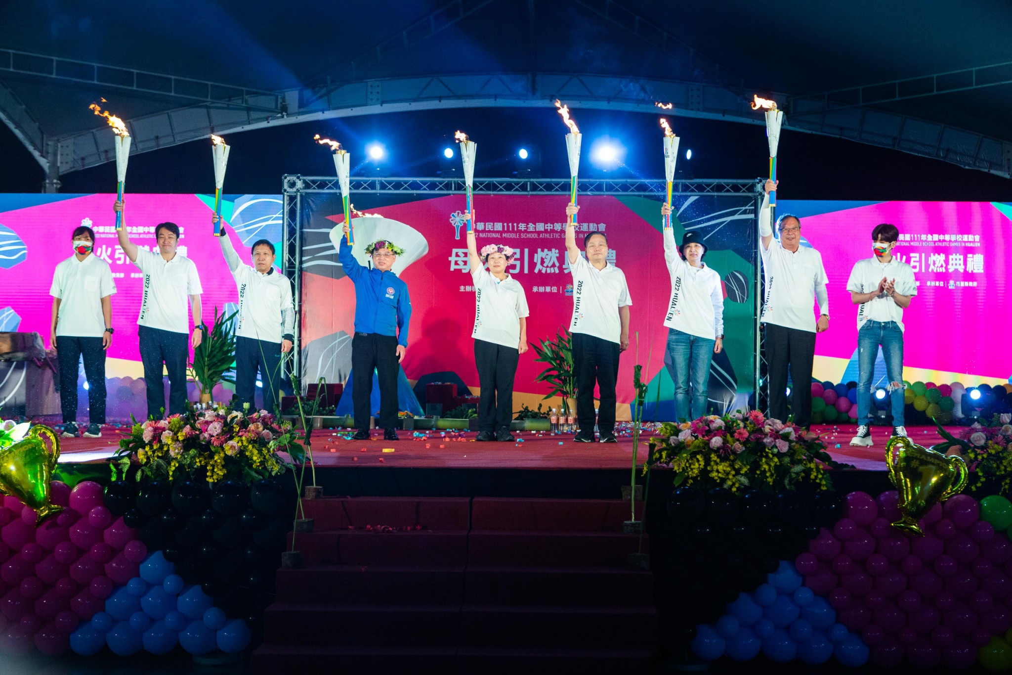 2022全中運聖火傳遞